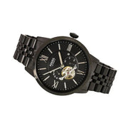  Shop Authentic Fossil Townsman Multi Function Mechanical Black Dial Black Steel Strap Watch for Men - ME3062 - Luxxuri