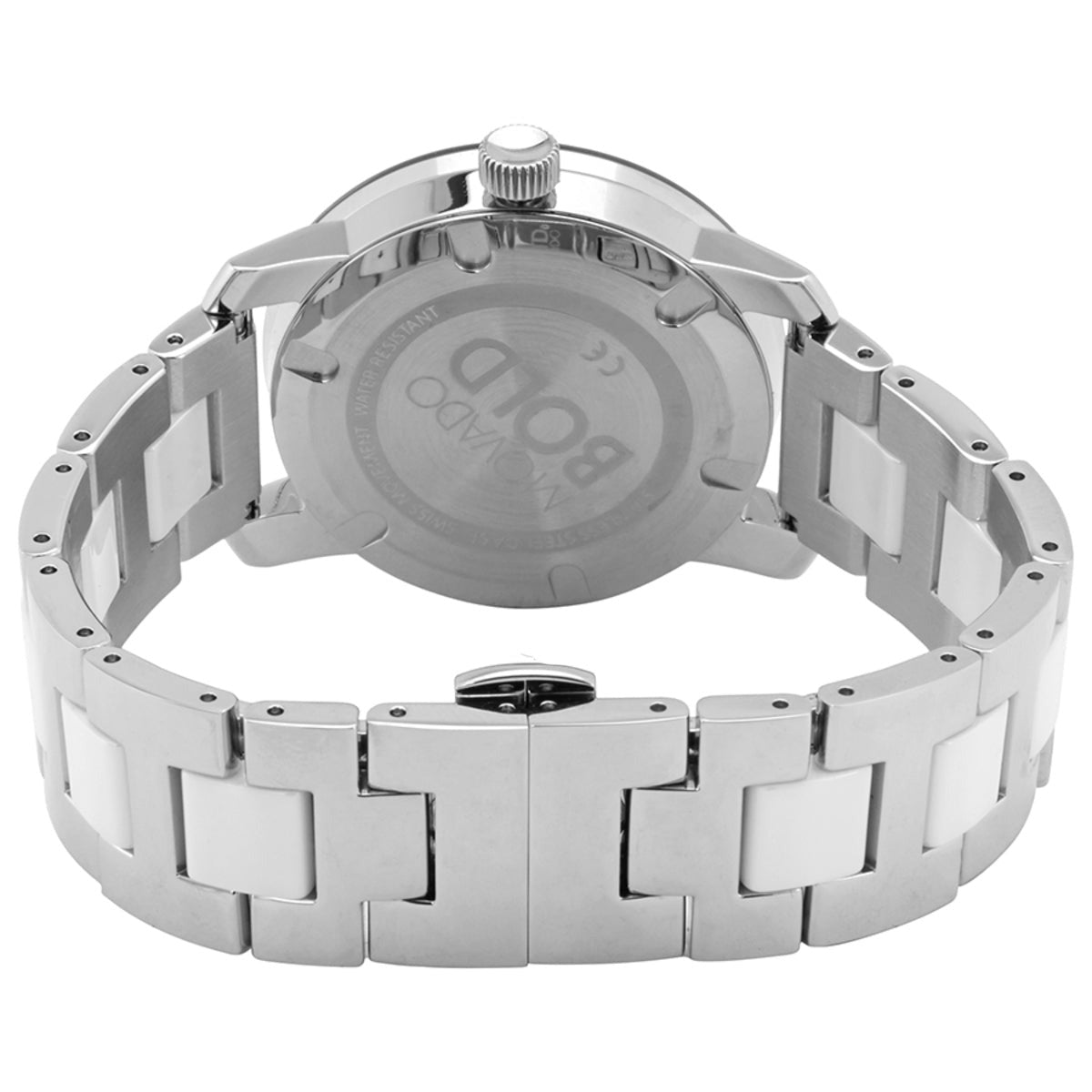  Shop Authentic Movado Bold Ceramic Silver Dial Silver Steel Strap Watch for Women - 3600638 - Luxxuri
