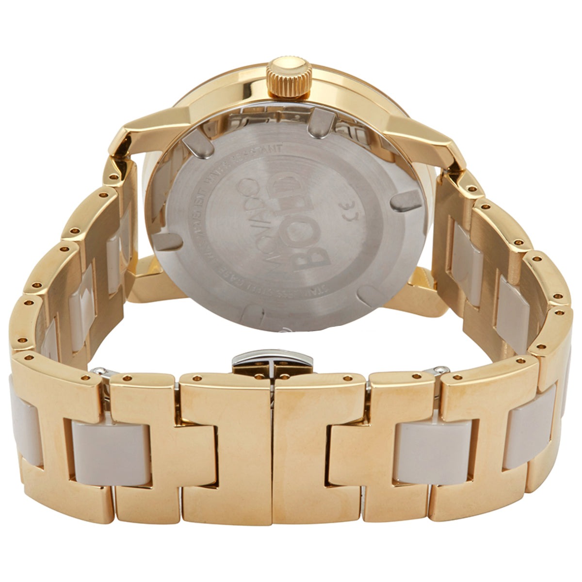 Shop Authentic Movado Bold Beige Dial Two Tone Steel Strap Watch For Women - 3600640 - Luxxuri