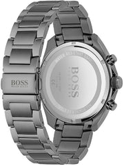  Shop Authentic Hugo Boss Distinct Grey Dial Gren Steel Strap Watch for Men - 1513858 - Luxxuri