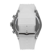  Shop Authentic Guess Poseidon Chronograph Rainbow Dial White Silicone Strap Watch For Men - GW0425G4 - Luxxuri