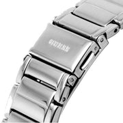  Shop Authentic Guess Fusion Chronograph Crystals Silver Dial Silver Steel Strap Watch For Women - GW0552L1 - Luxxuri