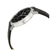  Shop Authentic Longines Presence 38.5mm Automatic Black Dial Black Leather Strap Watch for Men - L4.921.4.52.2 - Luxxuri