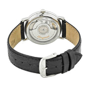  Shop Authentic Longines Presence 38.5mm Automatic Black Dial Black Leather Strap Watch for Men - L4.921.4.52.2 - Luxxuri