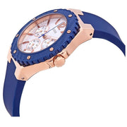  Shop Authentic Guess Overdrive White Dial Blue Rubber Strap Watch for Women - W0149L5 - Luxxuri