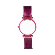  Shop Authentic Guess Soho Pink Dial Pink Mesh Bracelet Watch For Women - W0638L6 - Luxxuri