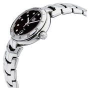  Shop Authentic Tag Heuer Link Quartz Diamonds Black Dial Silver Steel Strap Watch for Women - WAT1410.BA0954 - Luxxuri