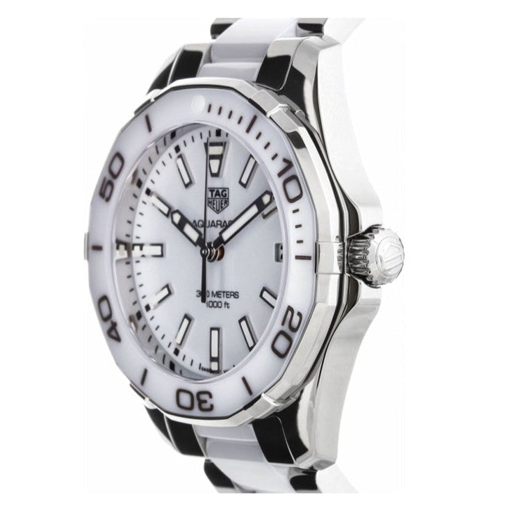  Shop Authentic Tag Heuer Aquaracer White Dial Watch for Women - WAY131B.BA0914 - Luxxuri