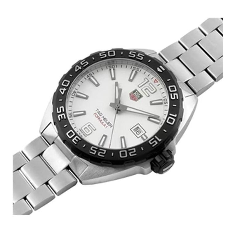  Shop Authentic Tag Heuer Formula 1 White Dial Watch for Men - WAZ1111.BA0875 - Luxxuri