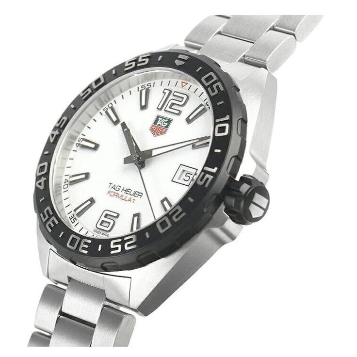  Shop Authentic Tag Heuer Formula 1 White Dial Watch for Men - WAZ1111.BA0875 - Luxxuri