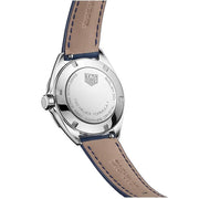  Shop Authentic Tag Heuer Formula 1 Quartz Blue Dial Blue Leather Strap Watch for Women - WBJ1412.FC8233 - Luxxuri