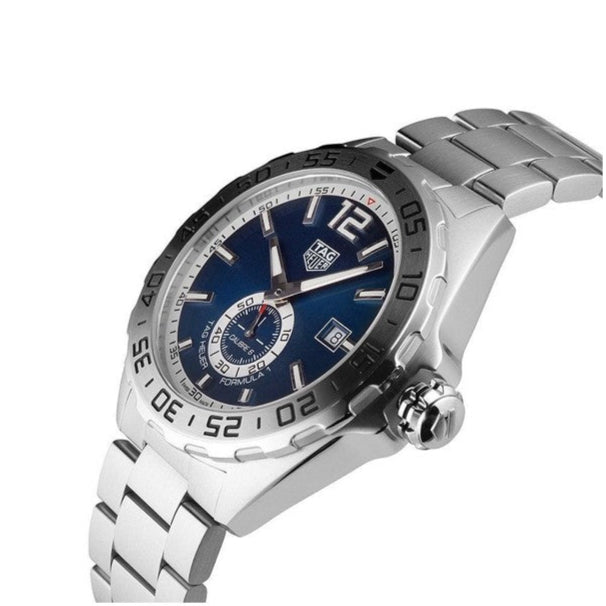  Shop Authentic Tag Heuer Formula 1 Calibre 6 Automatic Blue Dial Silver Steel Strap Watch for Men - WAZ2014.BA0842 - Luxxuri