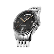  Shop Authentic Breitling Premier Automatic 40mm Day & Date Black Dial Silver Steel Strap Mens Watch - A45340241B1A1 - Luxxuri